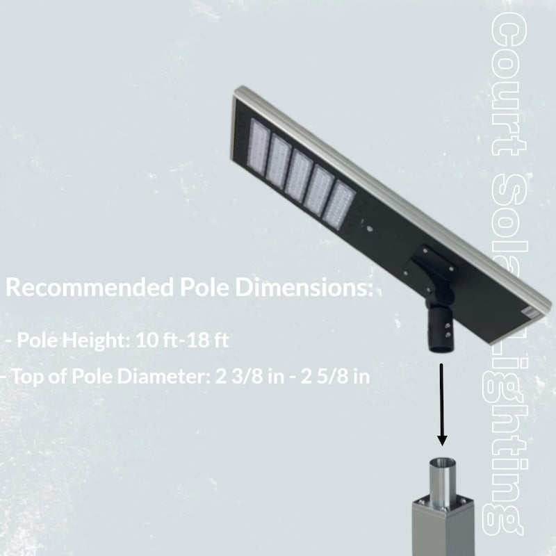 Dominator 100W LED Solar Light