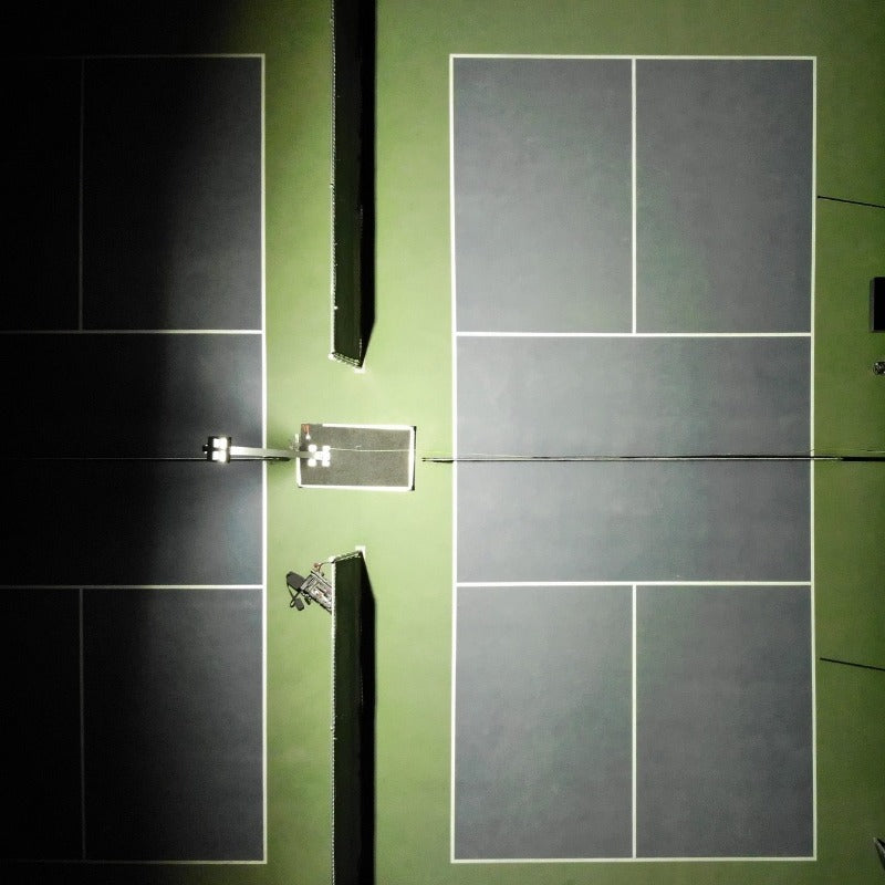 Dominator Basketball 16ft Court Lights – Full Assembly