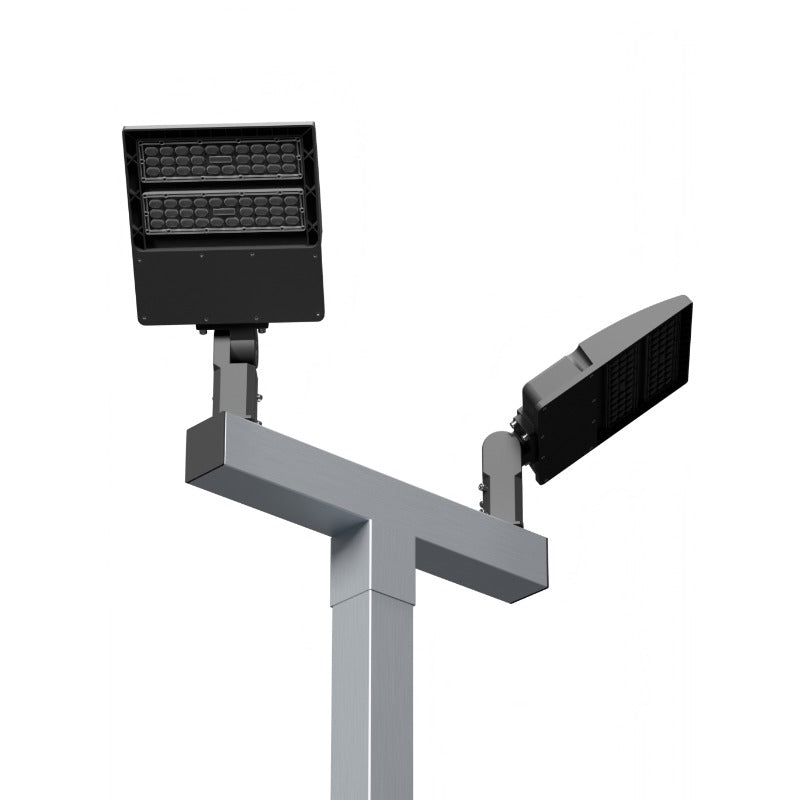 Dominator Basketball 16ft Court Lights – Full Assembly