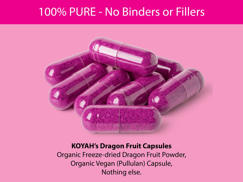 KOYAH Organic Dragon Fruit Capsules