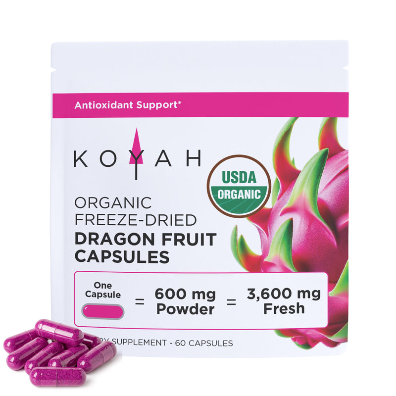 KOYAH Organic Dragon Fruit Capsules