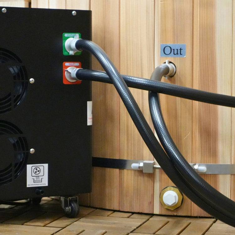 Dynamic Barrel Cold Plunge System — Recovery For Athletes