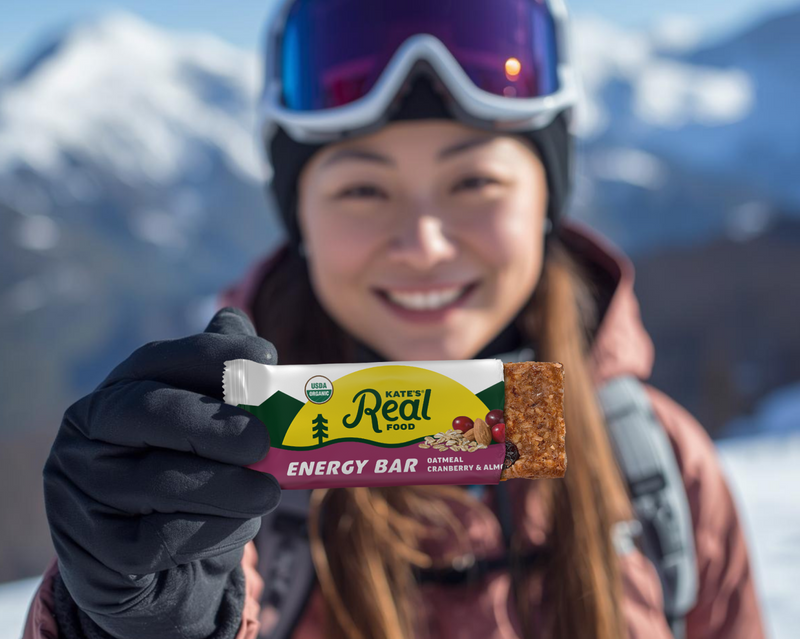 Kate's Real Food Oatmeal Cranberry & Almond Energy Bar