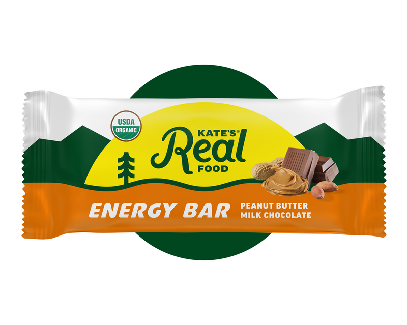 Kate's Real Food Peanut Butter Milk Chocolate Energy Bar