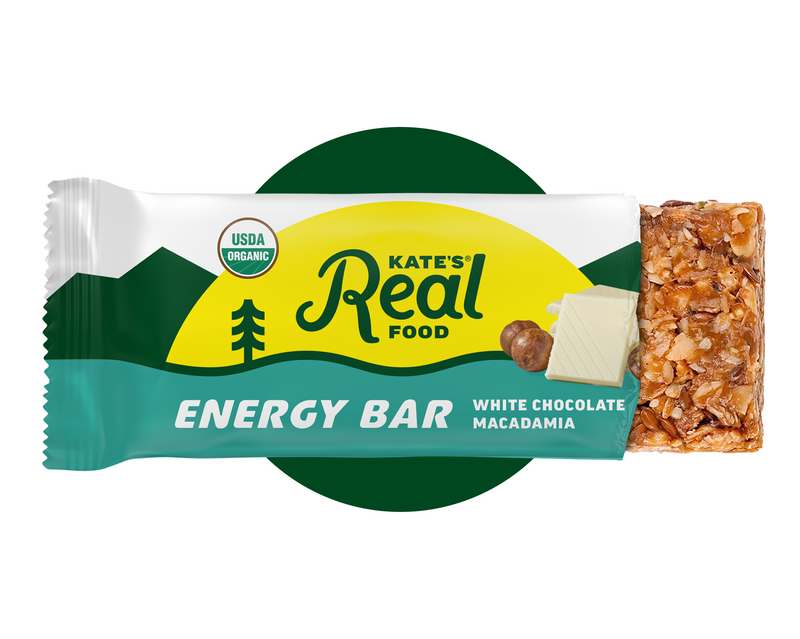 Kate's Real Food White Chocolate Macadamia Energy Bar