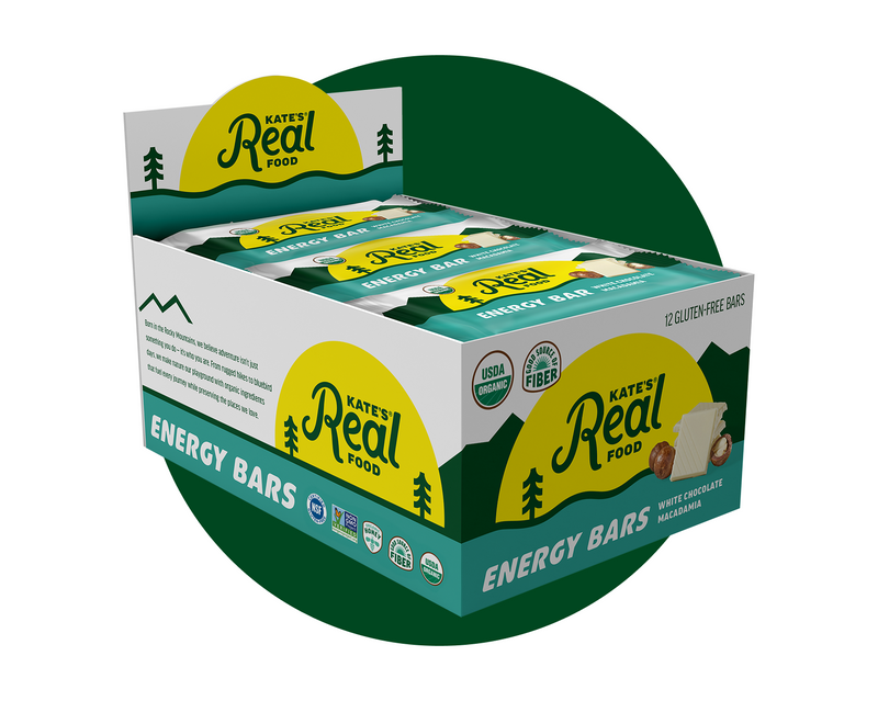 Kate's Real Food White Chocolate Macadamia Energy Bar