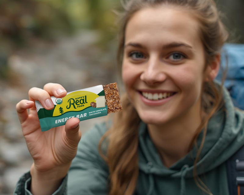 Kate's Real Food White Chocolate Macadamia Energy Bar