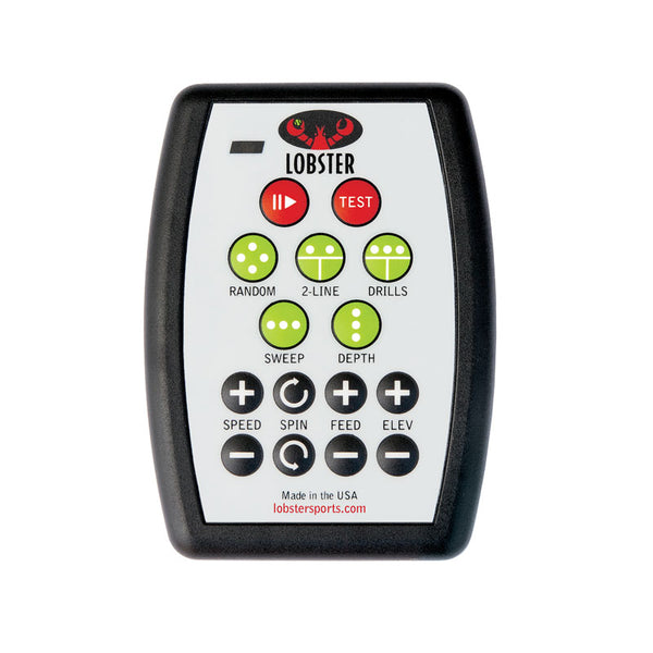 Lobster Sports Grand Tennis Ball Machine 20-Function Remote Control