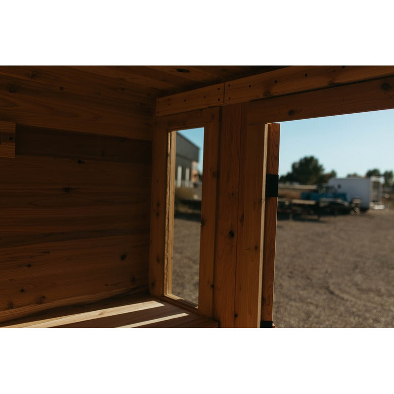 Sweat Kingdom Sweat Cabin Deluxe 6 Person Sauna