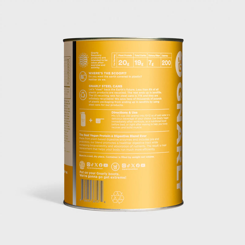 Gnarly Golden Milk Vegan Protein