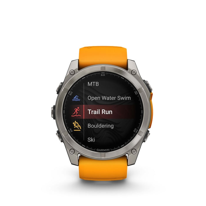 Multisport Gps Watch Garmin Fenix 5s Plus Orange Garmin Fenix