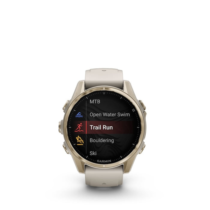 Garmin Fenix 43mm AMOLED Multisport GPS Smartwatch — Recovery