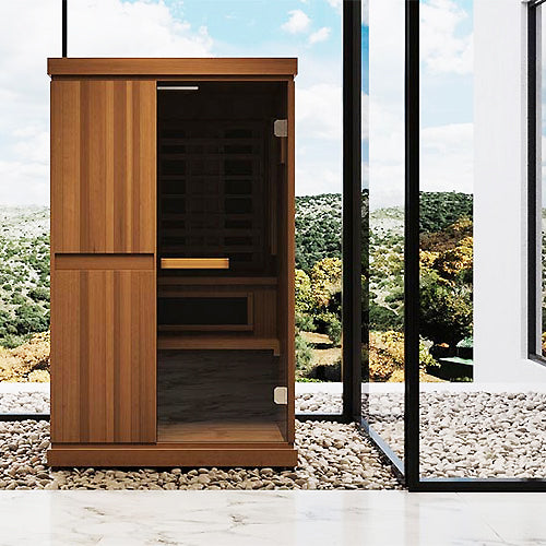 Finnmark FD-4 Trinity 2-Person Hybrid Indoor Infrared & Traditional Steam Sauna