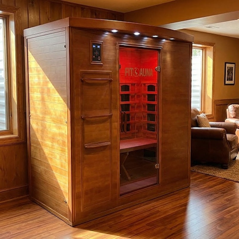 FITSAUNA 3-Person Exercise Infrared Sauna