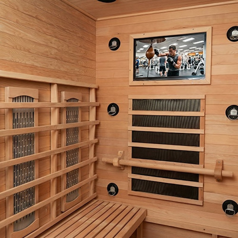 FITSAUNA 3-Person Exercise Infrared Sauna