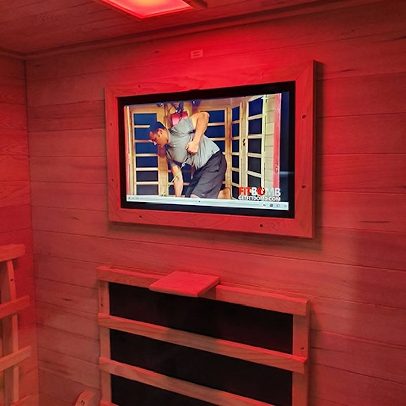 FITSAUNA 3-Person Exercise Infrared Sauna