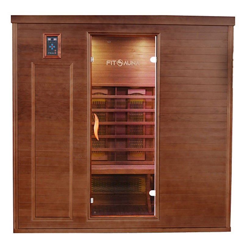 FITSAUNA XL 3-Person Exercise Infrared Sauna