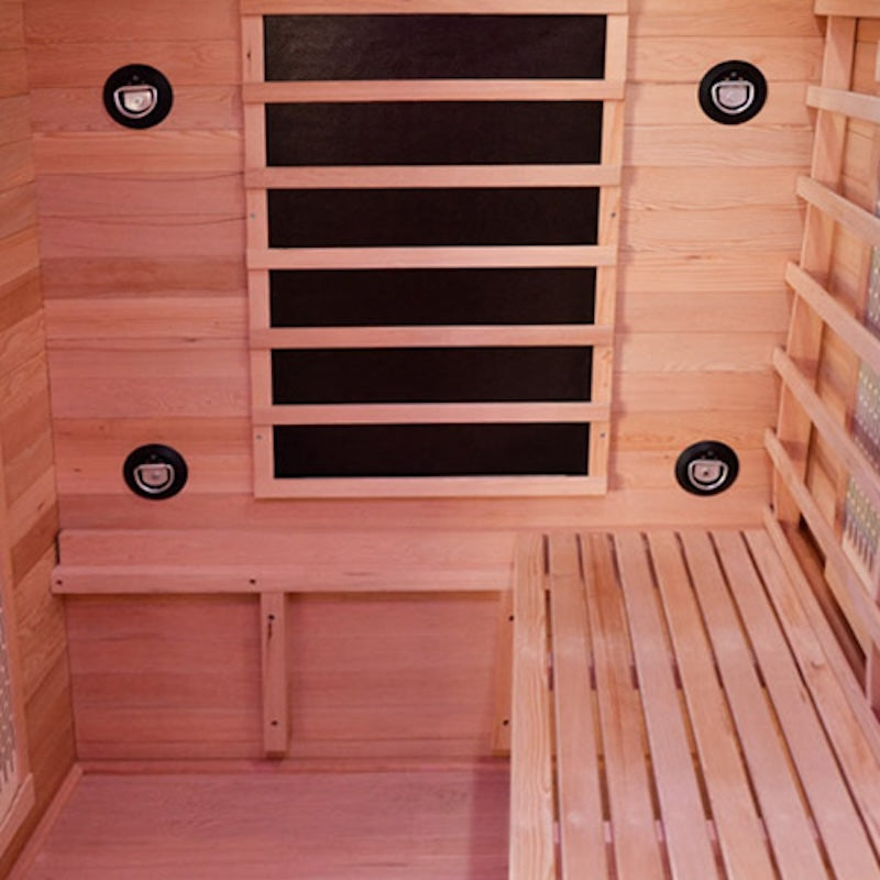 FITSAUNA XL 3-Person Exercise Infrared Sauna
