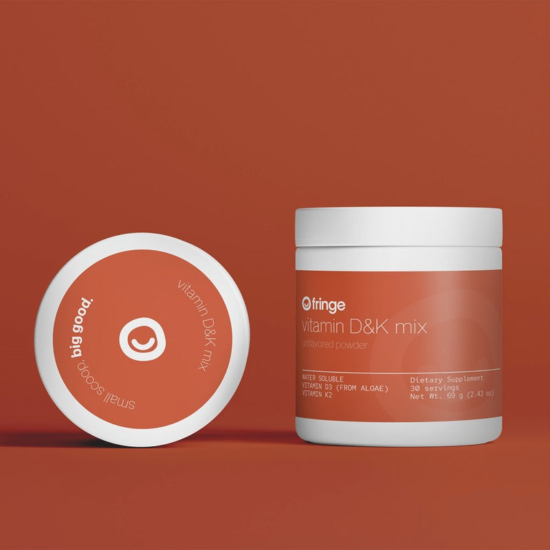 Fringe Vitamin D&K Mix Unflavored Powder
