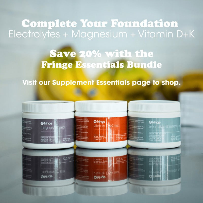 Fringe Vitamin D&K Mix Unflavored Powder