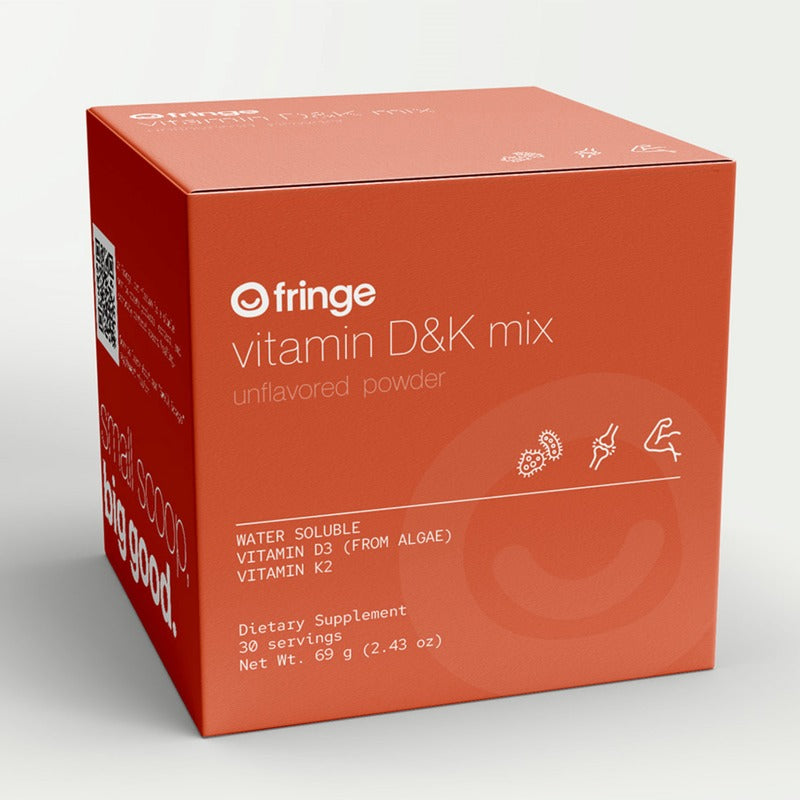 Fringe Vitamin D&K Mix Unflavored Powder