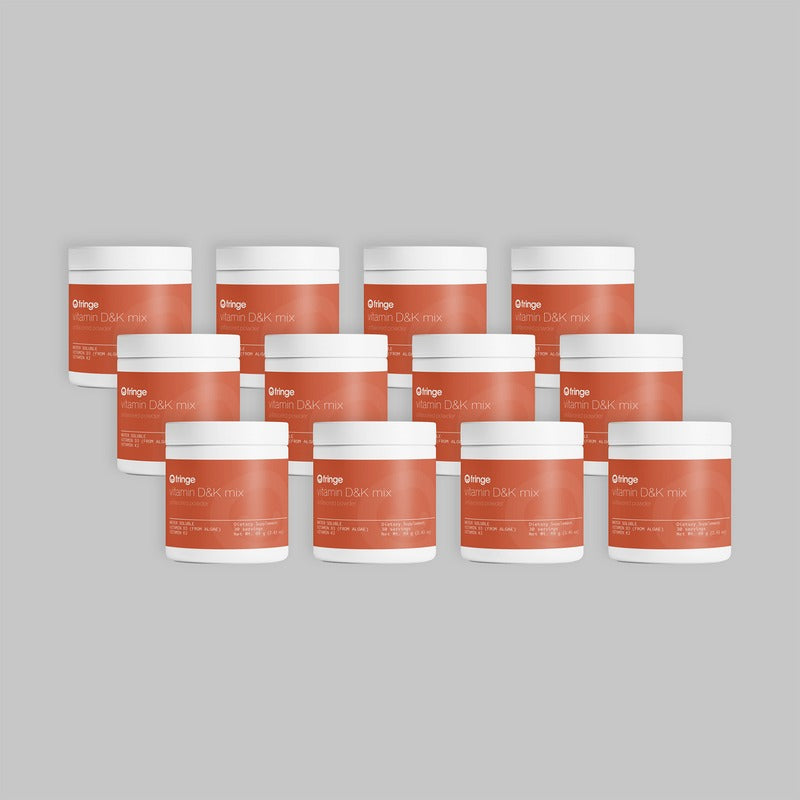 Fringe Vitamin D&K Mix Unflavored Powder