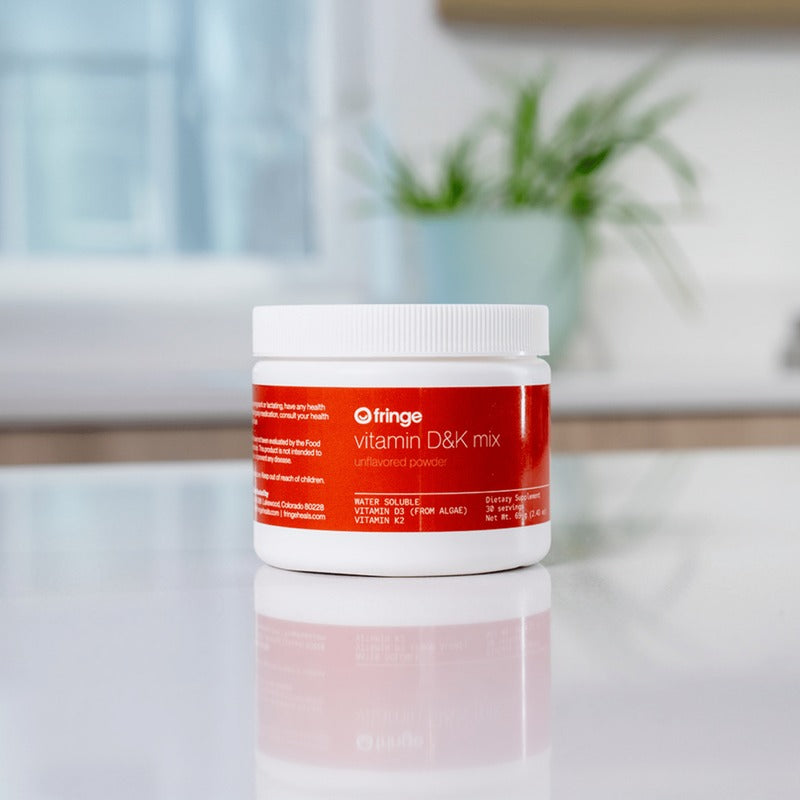 Fringe Vitamin D&K Mix Unflavored Powder