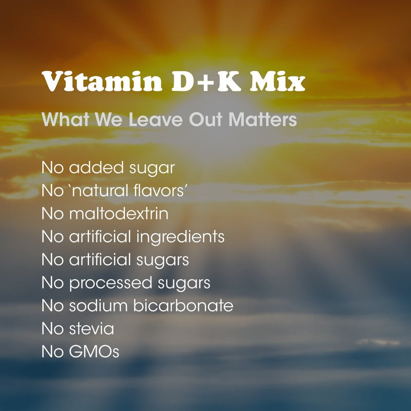 Fringe Vitamin D&K Mix Unflavored Powder