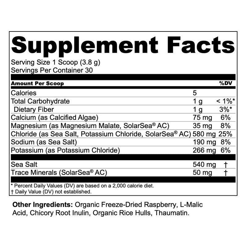 Fringe Raspberry Electrolyte & Mineral Mix