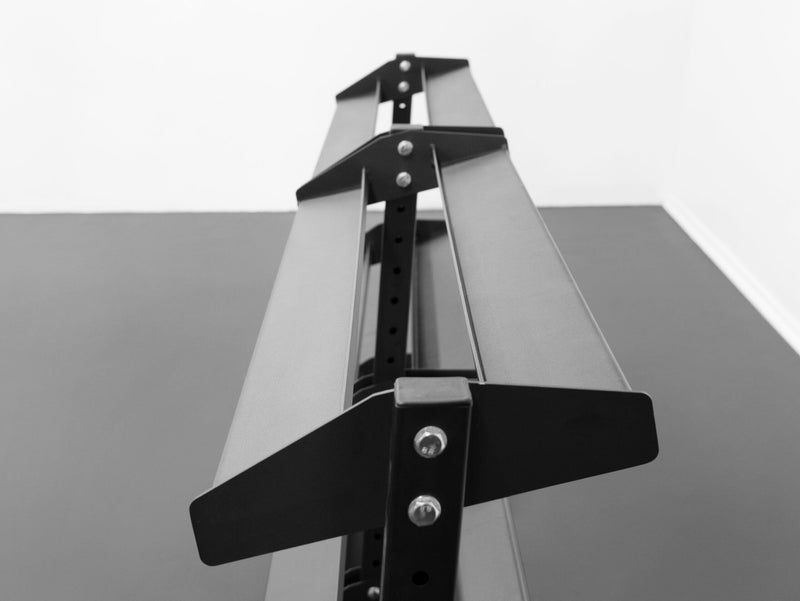 BodyKore G242 Dumbbell Rack (Fits 5-70lb Rubber Hex Dumbbell Set)
