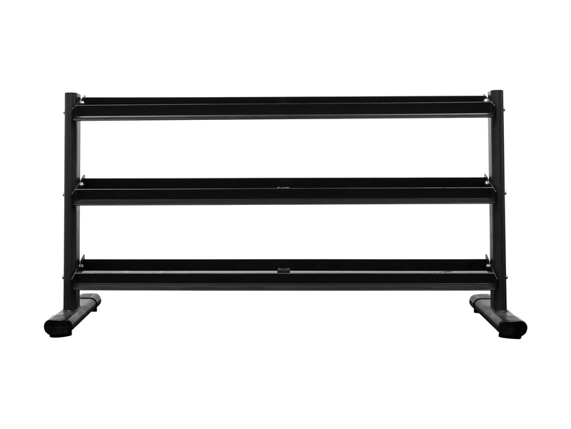 BodyKore G242 Dumbbell Rack (Fits 5-70lb Rubber Hex Dumbbell Set)