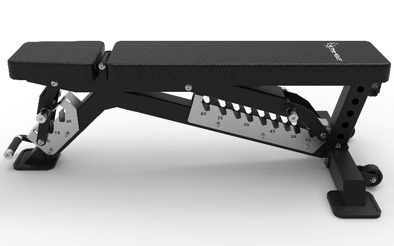 BodyKore G704 Commercial Adjustable Bench (3x3)