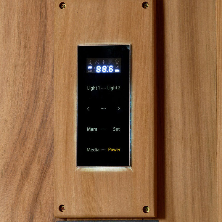 Golden Designs Copenhagen 3-Person Traditional Sauna - Canadian Red Cedar
