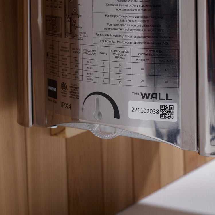 Golden Designs Kaskinen 6 Person Hybrid (PureTech™ Full Spectrum IR or Traditional Stove) Outdoor Sauna - Canadian Red Cedar Interior