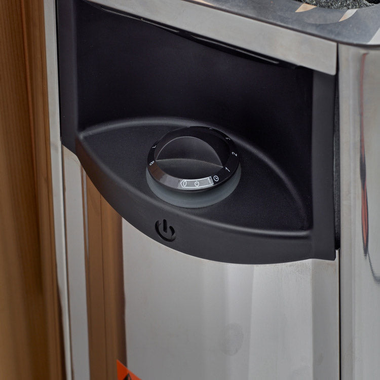 Golden Designs Toledo 6-Person Hybrid Sauna (Indoor) - Full Spectrum and Harvia Traditional Stove