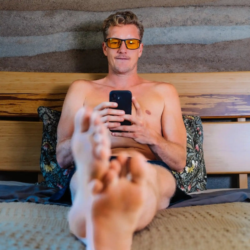 Chroma Golden Glo Glasses