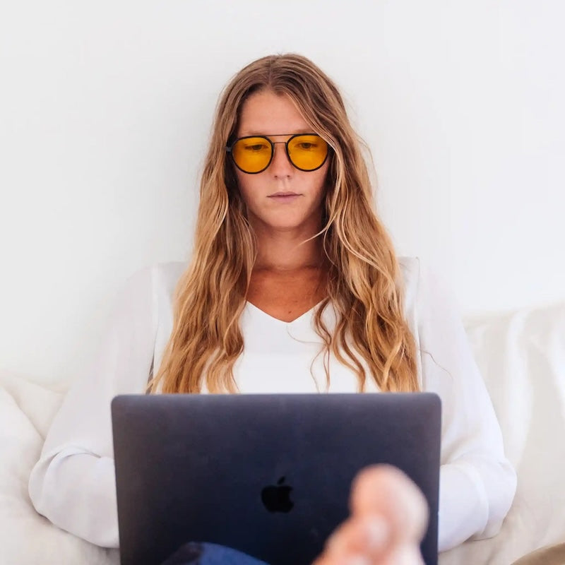 Chroma Golden Glo Glasses