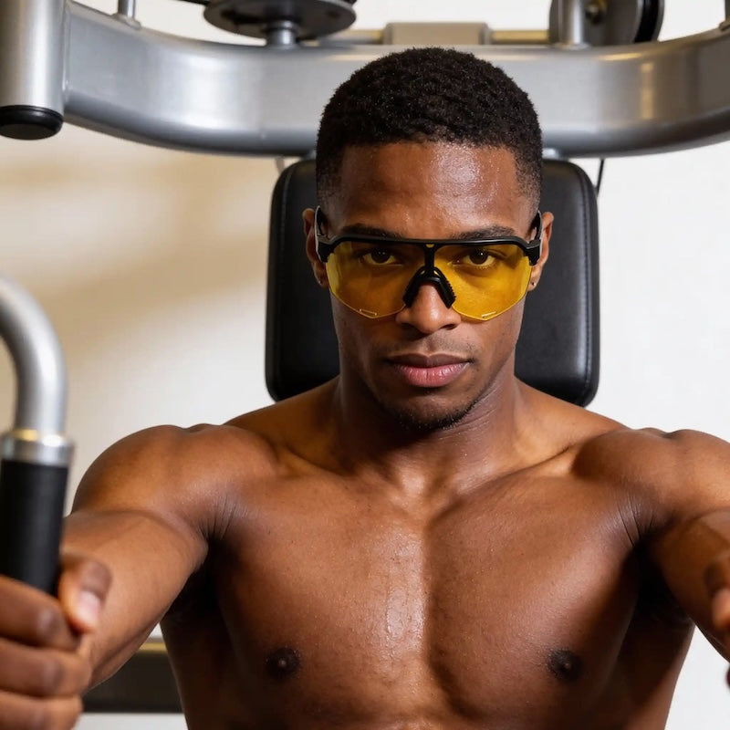 Chroma Golden Glo Glasses