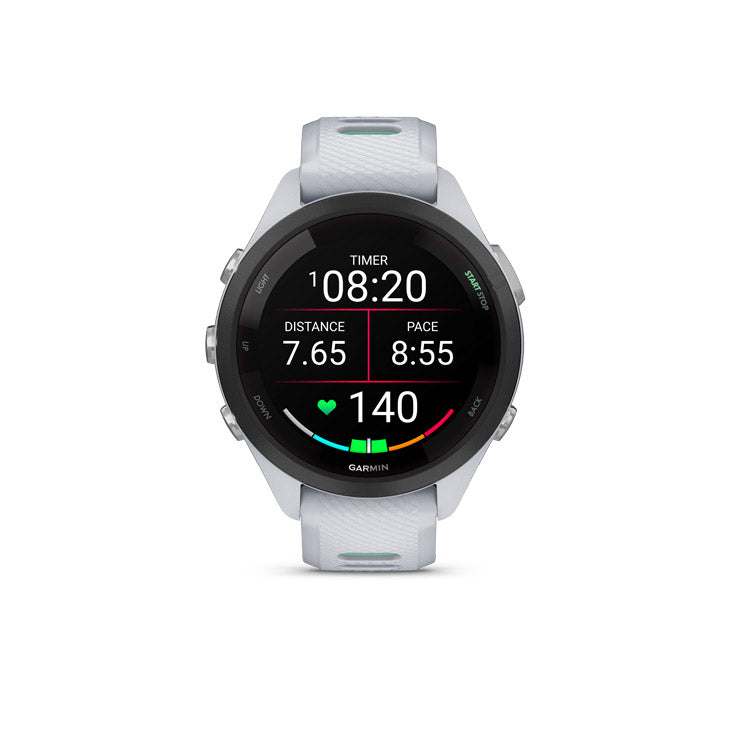 【kei】 Garmin Forerunner 265S ホワイト/ミント Garmin Forerunner® 265S | Smaller-Sized Running Watch