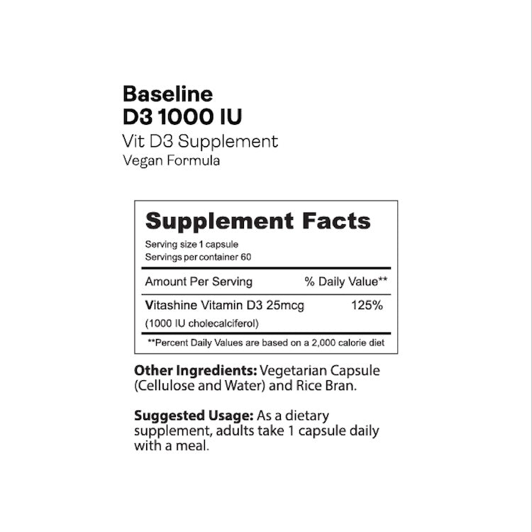 Gnarly Baseline Vegan Vitamin D3