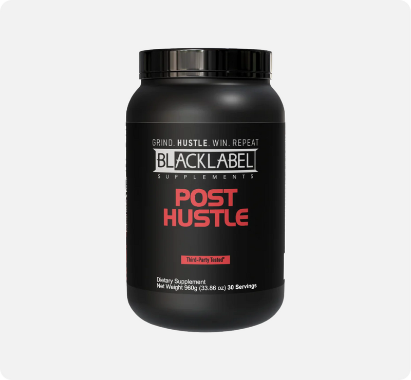 BLACKLABEL Supplements POST HUSTLE — Recovery For Athletes