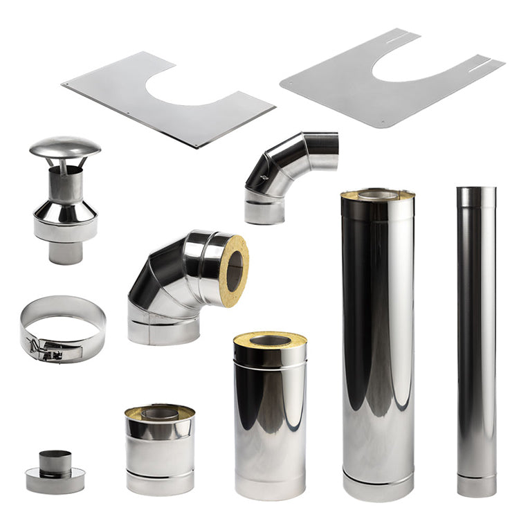 HUUM Wood Stove Barrel Chimney Kit