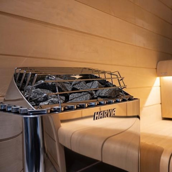 Harvia KIP 240V Sauna Heater with Built-In Time and Temperature Controls