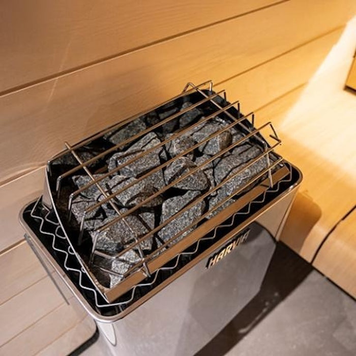 Harvia KIP 240V Sauna Heater with Built-In Time and Temperature Controls