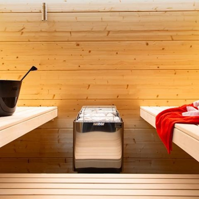 Harvia KIP 240V Sauna Heater with Built-In Time and Temperature Controls