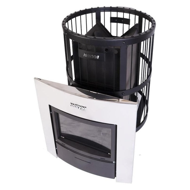 Harvia Legend 240 Duo Wood Burning Sauna Stove/Fireplace Combo