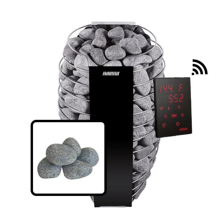Harvia Spirit Electric Heater Package w/ Digital Controller and