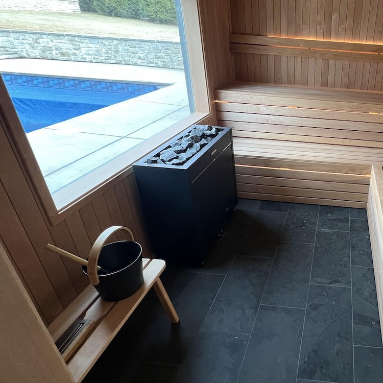 Harvia Virta Pro 16/20kW Electric Sauna Heater Package w/ Digital Controller and Wifi and Stones