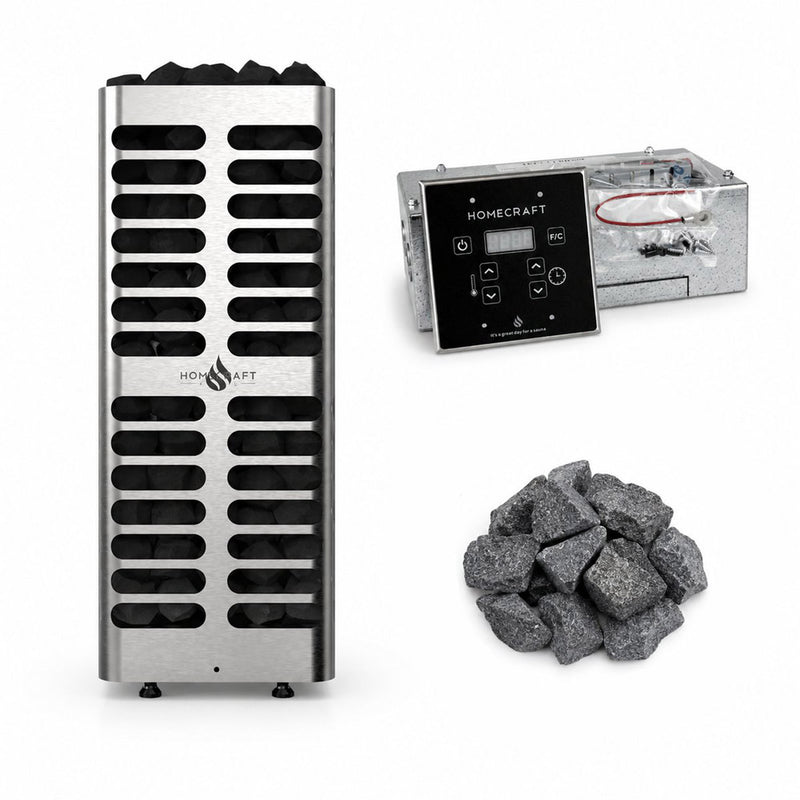 Homecraft Revive Electric 6/7.5/9kW 240V/208V Sauna Heater Package