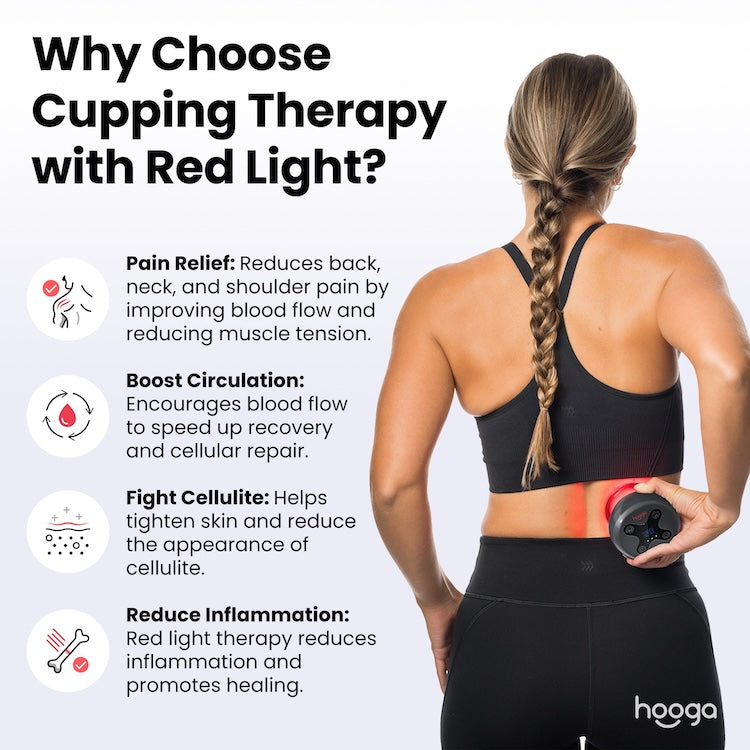 Hooga Red Light Therapy Cupping Device